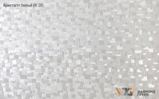 Панель-рейка 100 Кристалл белый В28 (3м)