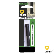 Сверло алмазное по керамограниту и плитке 6,0мм GRAFF Standart 78665