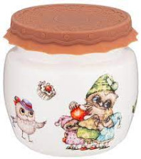 Банка для меда 750мл Совушки 359-790