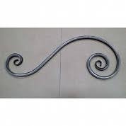 Вензель кованый S SK43.15 615х247мм Т15х15