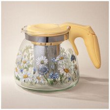 Чайник заварочный 900 мл с фильтром Васильки AGNESS 885-111