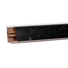 Плинтус для столешниц 3м 34М гранит черный Корнер