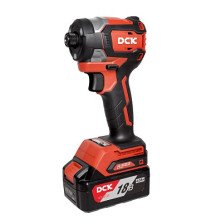 Гайковёрт DCK аккумуляторный KDPL208 (бесщеточный, ударный, 18V, 208Нм, 2х4Ач)