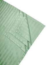 Простынь страйп-сатин 230х260 см фисташка Mariya DeLuxe