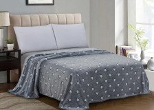 Плед велсофт в кольце Bamboo 228-pbe/CL 150х200 Cleo