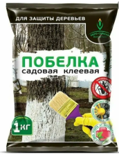 Побелка сухая садовая клеевая 1кг Доктор Грин