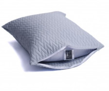 Наволочка декоративная микрофибра 50х70 Релакс Серебро Бел-Поль