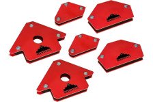 Набор угольников сварочных 6пр VERTEXTOOLS 45-90-135-6