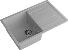 Мойка 780х500 искусственный камень (310) серый GF-Q780L