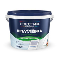 Шпатлевка масляно-клеевая белая (3кг) Престиж