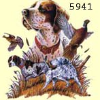 Футболка 5941 Собака с фазаном размер XL