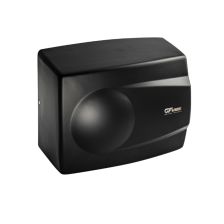 Электросушитель для рук GFmark 1500W антивандальная, нерж сталь/черный матовый 6911