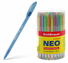 Ручка шариковая синяя 0,7 мм ErichKrause Neo Cocktail 33518