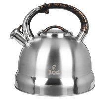 Чайник нержавеющий со свистком 4.8 л RASHEL R-7739