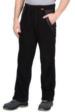 Брюки флисовые Актив, чёрные, размер 48-50/182-188