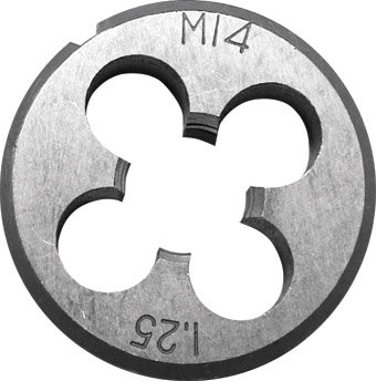 Плашка круглая 10,0х1,25 FIT 70827