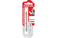 Сверло по керамической плитке керамограниту 8мм Hardcore 2 грани 150008