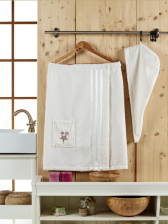 Набор для сауны женский JUANNA Sevakin кремовый