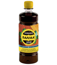 Морилка профессиональная неводная "Черное дерево"  (0,5л) SAFORA