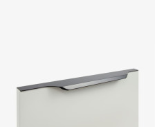 Ручка торцевая RT111BL 400мм черный матовый