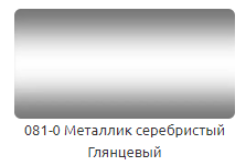 Комплект аксессуаров к плинтусу металлик серебристый глянцец 3 м