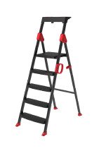 Стремянка стальная 5 пластиковых ступеней