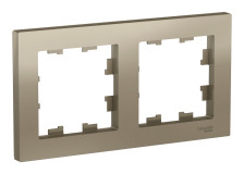 Рамка 2-м Atlas Design ATN000502 шампань