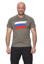 Футболка х/б Patriot, олива, 7TS-05OL размер L