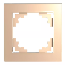 Рамка 1-м GFR00-7001-02 шампань Катрин