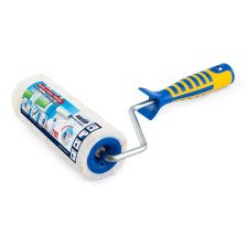 Валик МИКРОФИБРА 180мм ПРОФИ с 2-х комп ручкой 8мм АКОР 242 48 818