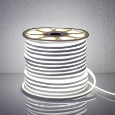 Неон гибкий 16х24 SMD 2835/120 LED 50м 7W/m 220V белый холодный