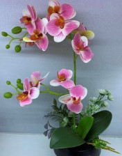 Цветок Орхидея 20х38см (розовая) 951-440