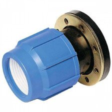 Фланцевое соединение ПНД 110х4