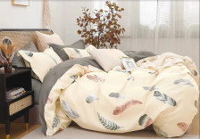 КПБ сатин набивной Satin de Luxe 0093-SK 70х70 1,5 сп Cleo
