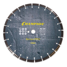 Диск алмазный CHAMPION бетон PRO 350/25, 4/12 Concrete Crunch (ж/б, старый бетон)