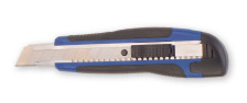Нож 18мм упрочненный с 2-х компонентной ручкой Color Expert 95-65-10-37(B)