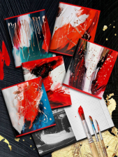 Тетрадь 48 л клетка  LOREX CHAOS