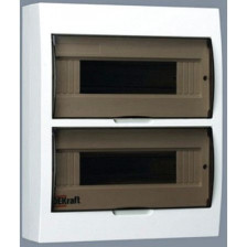 Бокс открытой установки ЩРН-П-24 24 модуля IP41 DEKraft 31013