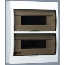 Бокс открытой установки ЩРН-П-24 24 модуля IP41 DEKraft 31013