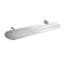 Полка металл, литая GFmark с резным креплением, нерж сталь 81006