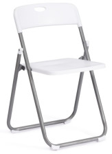 Стул складной FOLDER (mod. 3017H) 49х46,5х73,5 см, white (белый)/grey (серый)