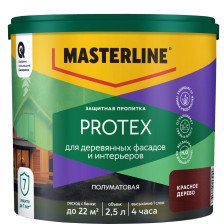 Антисептик Protex красное дерево (2,5л) MASTERLINE