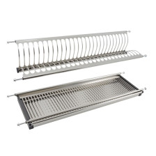 Посудосушитель двухуровневый 800мм нержавеющая сталь SU02