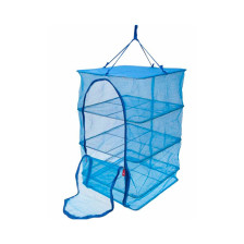 Сушилка для рыбы КВАДРАТНАЯ №3 (L), 65х45х45 капрон, синий 304151