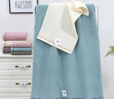 Полотенце вафельное Sonnet крупная клетка Спорт 35х75