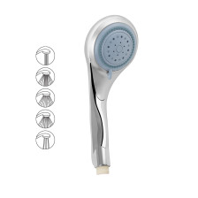 Лейка душевая BRIMIX 5 режимов, массажная хром 889