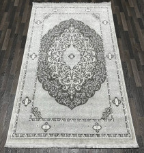 Ковер Nefis 6014A d.grey 3,0х4,0м овал