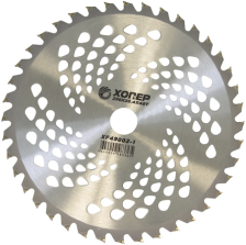 Нож Хопер XF49002-I 230х25,4х40T с победитовыми зубьями