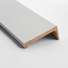 Наличник телескоп прямой 70мм Эмалекс белый (Uberture)