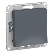 Выключатель 1-м скрытой установки Atlas Design ATN000711 грифель 